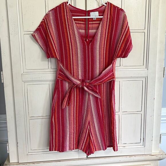 Athropologie Greylin size small cotton romper - Picture 2 of 4